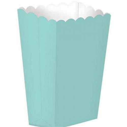 Caixas Pipocas Verde Água